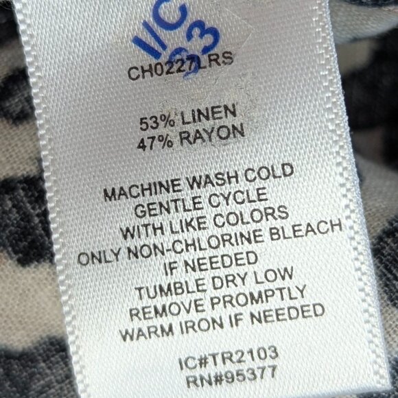 Sanctuary On Repeat Leopard Print Drawstring Linen Blend Shorts *Size Small - Picture 10 of 11